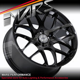 One of VMR V710 18x8.5 Inch ET45 Matt Black Concave Alloy Wheel Rim - Mars Performance