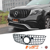 Panamericana Front Bumper Bar Grill Grille Bodykit for Mercedes - Benz GLS Class X166 & GLS63 AMG 2016 - 2019 - Mars Performance