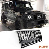 Panamericana Front bumper Bar Radiator Grille Grill Bodykit for Mercedes - Benz G - Class W463 & G63 G55 AMG 1990 - 2018 - Mars Performance