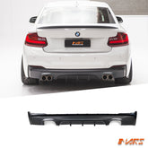 Performance Rear Bumper Bar Diffuser Bodykit with Twin Exhaust out let for BMW F22 F23 2 - Series M Sport - Mars Performance
