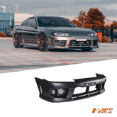 Plastic JDM Aero Style Front Bumper Bar Bodykits for Nissan 200SX Silvia S15 - Mars Performance