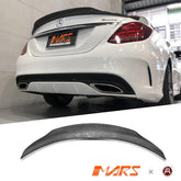 PSM Style Carbon Fibre Rear Trunk Lip Spoiler Bodykit for Mecedes Benz E - Class W213 Sedan & E43 E55 E63 E63 - S AMG 2016 - 2023 - Mars Performance