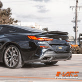 PSM Style Carbon Fibre Rear Trunk Lip Spoiler Wing Bodykit for BMW 8 Series G15 Coupe & M8 F92 2019 - 2023 - Mars Performance