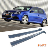 R32 Style Lower Side Skirts Bodykit for VolksWagen VW Golf V MK - 5 2004 - 2009 - Mars Performance