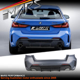 Rear Bumper Bar Bodykit with Diffuser for BMW 1 Series F40 2019 - 2024 M Sport - Mars Performance
