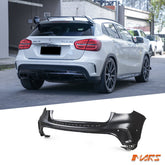Rear Bumper bar Cover Bodykit for Mercedes - Benz GLA - Class & GLA45 AMG X156 2013 - 2019 - Mars Performance