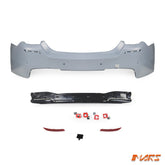 Rear Bumper Cover Bodykit for BMW 5 - Series F10 Sedan M Sport / M Tech & M5 2010 - 2016 - Mars Performance