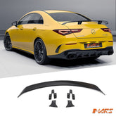 Rear Trunk Boot GT Spoiler Wing Aero Bodykits for Mercedes - Benz CLA - Class C118 & CLA35 CLA45 AMG 2018 - 2025 - Mars Performance
