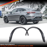 Rear Wheel Arch Fender Guard Trims for Mercedes - Benz GLC - Class X253 Hatch C253 Coupe 2016 - 2023, include GLC43 GLC63 AMG - Mars Performance