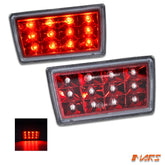 Red Clear LED Rear Bumper Bar Fog & Brake Tail light for Subaru WRX & STI 2014 - 2021 VA - Mars Performance