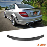 Renntech C74 Style Carbon Fibre Rear Trunk Lip Spoiler for Mercedes - Benz C - Class W204 Sedan & AMG C63 2007 - 2014 - Mars Performance