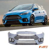 RS Style Front Bumper Bar with Grill & Fog lights for Ford Focus LZ Hatch 2015 - 2018 Bodykits - Mars Performance