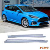 RS Style Lower Side Skirts Bodykit for Ford Focus LZ & LW Hatch 2012 - 2018 - Mars Performance