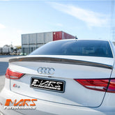 S3 Style Carbon Fibre Rear Trunk Lip Spoiler WIng Bodykit for AUDI A3 S3 RS3 8V 4 Doors Sedan 2013 - 2019 - Mars Performance