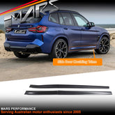 Side Door Mould Garnish Bodykit for BMW X3 G01 M Sport X3M F97 & X4 G02 X4M F98 2018 - 2024 - Mars Performance