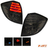 Smoked Black Full LED Tail Lights for Honda JAZZ FIT GE 2011 - 2013 - Mars Performance