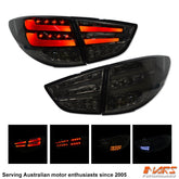 Smoked Black Full LED Tail lights for HYUNDAI IX35 TUCSON 2009 - 2015 - Mars Performance