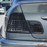 Smoked Black LED Tail Lights for BMW 3 - Series E46 2D Coupe 2003 - 2005 LCI Update - Mars Performance