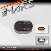 Smoked LED sequential Side Fender Guard Indicator Turn Signal Lights for Suzuki Jimny GJ JJ 2019 - 2024 - Mars Performance