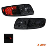 Smoked LED Tail Lights for Mazda 3 Sedan 2003 - 2009 BK Series 1 & 2 - Mars Performance