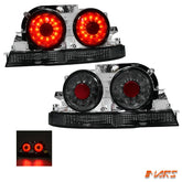 Smoked LED Tail Lights for Nissan R33 Skyline Coupe GTS - T GT - R GT - T RB250DET - Mars Performance