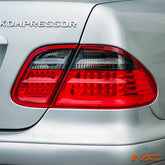 Smoked Red LED Tail Lights for Mercedes - Benz CLK - Class W208 C208 A208 1997 - 2002 - Mars Performance
