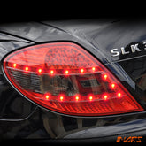 Smoked Red LED Tail Lights for Mercedes - Benz SLK R171 & SLK55 AMG 2003 - 2010 - Mars Performance