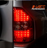 Smoked Red LED Tail lights for Mitsubishi Pajero NM NP 2000 - 2006 - Mars Performance