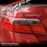Smoked Red LED Tail lights for Toyota Camry 2006 - 2009 4 doors Sedan - Mars Performance