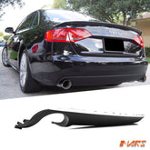 Sports Rear Bumper bar Diffuser Bodykit with Twin Exhaust outlet for AUDI A4 B8 2009 - 2011 Sedan - Mars Performance