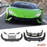 Tecnica Style Front Bumper bar Bodykit & Lip Spoiler for Lamborghini Huracán Huracan 2014 - 2024 - Mars Performance