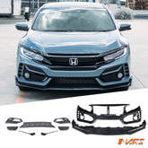 Type R MK2 Style Front Bumper Bar Bodykit for Honda Civic X Sedan & Hatch 2016 - 2021 - Mars Performance