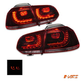 Update LED Tail lights for Volkswagen VW Golf VI 6 Hatch 2008 - 2013 & R20 GTi - Mars Performance