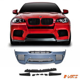 X6M Style Front Bumper Bar Bodykit for BMW E71 X6 30i 35i 35d 40d 50i 2008 - 2014 - Mars Performance