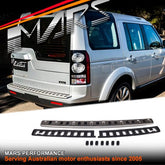 XXV Style Stainless Rear Bumper Bar Protection Tread Plate Step for LAND ROVER L319 DISCOVERY 3 & 4 - Mars Performance