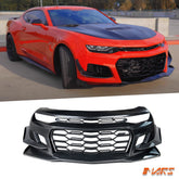 ZL1 1LE Style Front Bumper Bar Bodykit with Grille Grill for Chevrolet Camaro 2019 - 2022 - Mars Performance