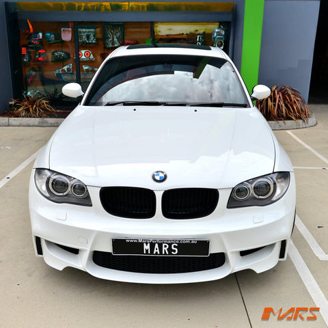 1M Style Front Bumper Bar Bodykit for BMW 1 - Series E81 E87 Hatch E82 Coupe E88 Convertible - Mars Performance