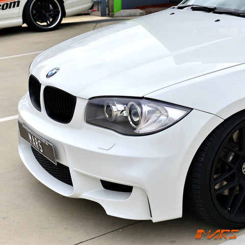 1M Style Front Bumper Bar Bodykit for BMW 1 - Series E81 E87 Hatch E82 Coupe E88 Convertible - Mars Performance