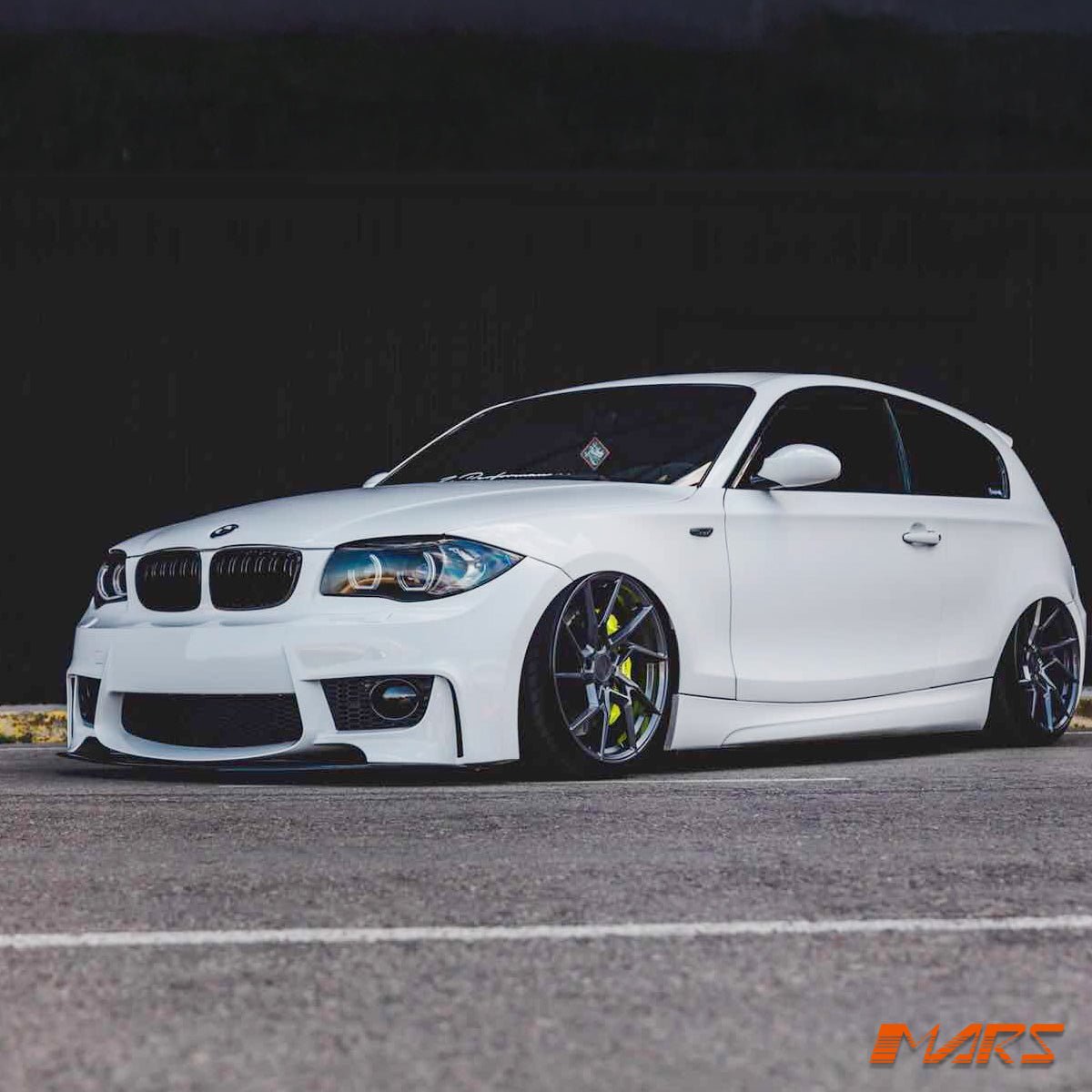 1M Style Front Bumper Bar Bodykit for BMW 1 - Series E81 E87 Hatch E82 Coupe E88 Convertible - Mars Performance