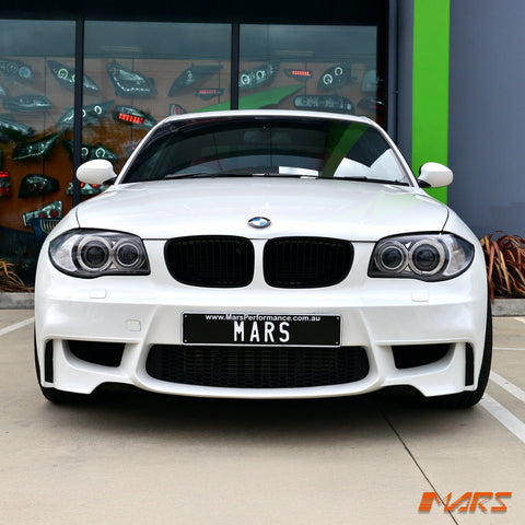1M Style Front Bumper Bar Bodykit for BMW 1 - Series E81 E87 Hatch E82 Coupe E88 Convertible - Mars Performance