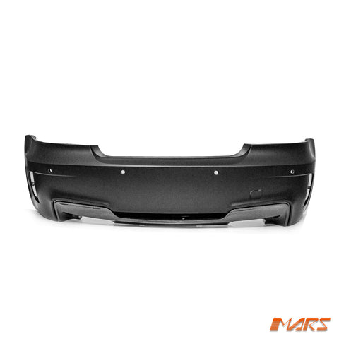 1M Style Twin Exhaust Outlet Rear Bumper Bar Bodykit for BMW 1 - Series E82 Coupe & E88 Convertible 2008 - 2013 - Mars Performance