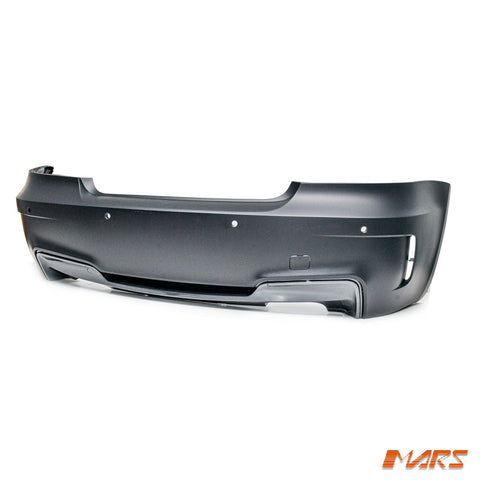 1M Style Twin Exhaust Outlet Rear Bumper Bar Bodykit for BMW 1 - Series E82 Coupe & E88 Convertible 2008 - 2013 - Mars Performance