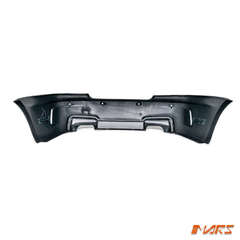 1M Style Twin Exhaust Outlet Rear Bumper Bar Bodykit for BMW 1 - Series E82 Coupe & E88 Convertible 2008 - 2013 - Mars Performance