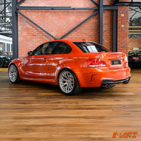 1M Style Twin Exhaust Outlet Rear Bumper Bar Bodykit for BMW 1 - Series E82 Coupe & E88 Convertible 2008 - 2013 - Mars Performance