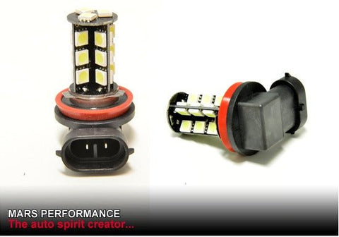 2x MARS Performance H8 H9 H11 LED SMD White Fog Light bulbs - Mars Performance