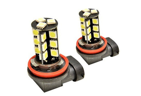 2x MARS Performance H8 H9 H11 LED SMD White Fog Light bulbs - Mars Performance