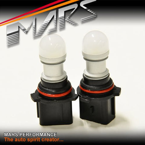 2x MARS Performance P13W 3D LED SMD White DRL / Parker bulbs for AUDI Q5 A4 B8 - Mars Performance