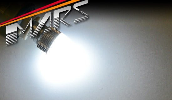 2x MARS Super Bright 3D LED SMD T10 W5W White Light bulbs - Mars Performance