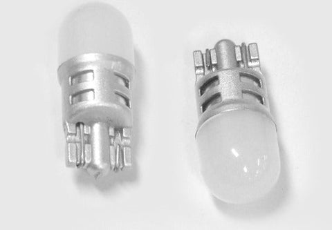 2x MARS Super Bright 3D LED SMD T10 W5W White Light bulbs - Mars Performance