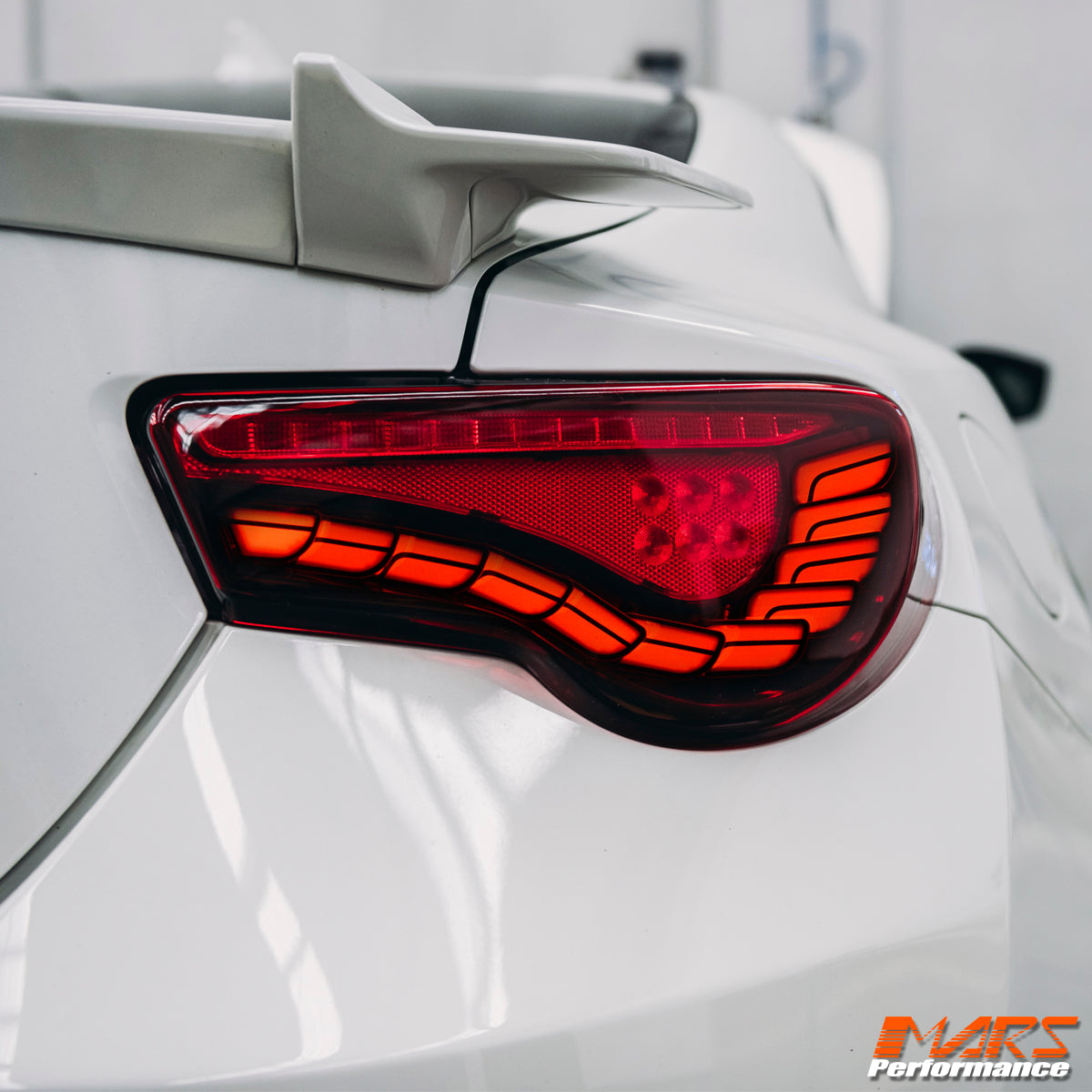 Red Full LED Tail lights with Sequential Indicators for Toyota 86 ZN6 GT GTS & Subaru BRZ ZC6